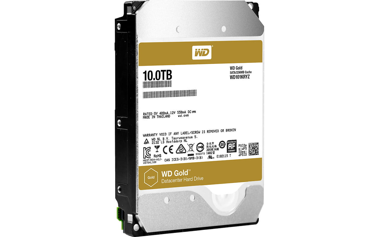 HDD Western Digital Gold WD101KRYZ / 10.0TB /