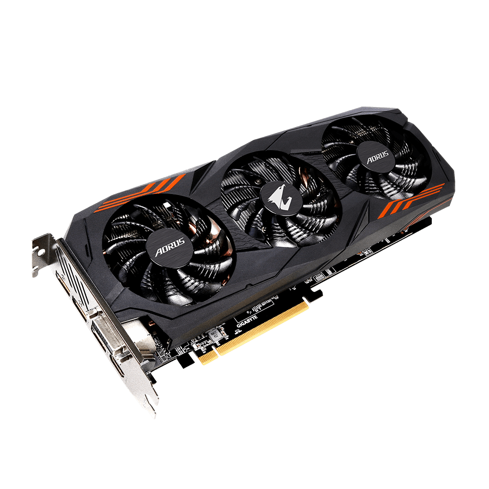 VGA GIGABYTE GeForce GTX 1060 / 6GB GDDR5 / 192bit / GV-N1060AORUS-6GD