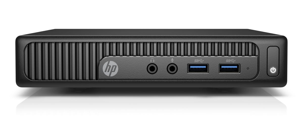 Mini PC HP 260 G2 DM / i3-6100U / 4GB DDR4 RAM / 500GB HDD / Intel HD Graphics 520 / No ODD / Windows 10 Professional /