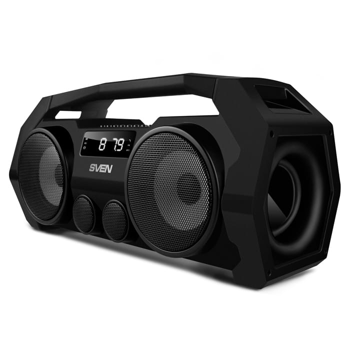 Speakers Sven PS-465 / 18W RMS / Bluetooth / Portable Black
