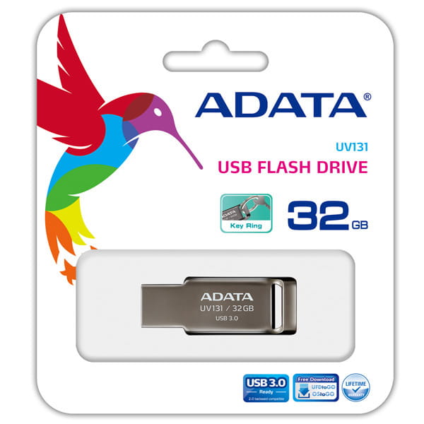 ADATA DashDrive UV131 / 32GB / USB3.0 / AUV131-32G-RGY /
