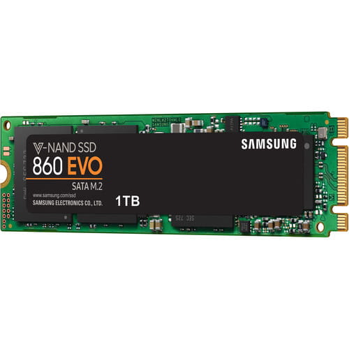 SSD Samsung 860 EVO / 1.0TB / .M.2 SATA / MJX / V-NAND 3bit MLC / MZ-N6E1T0BW