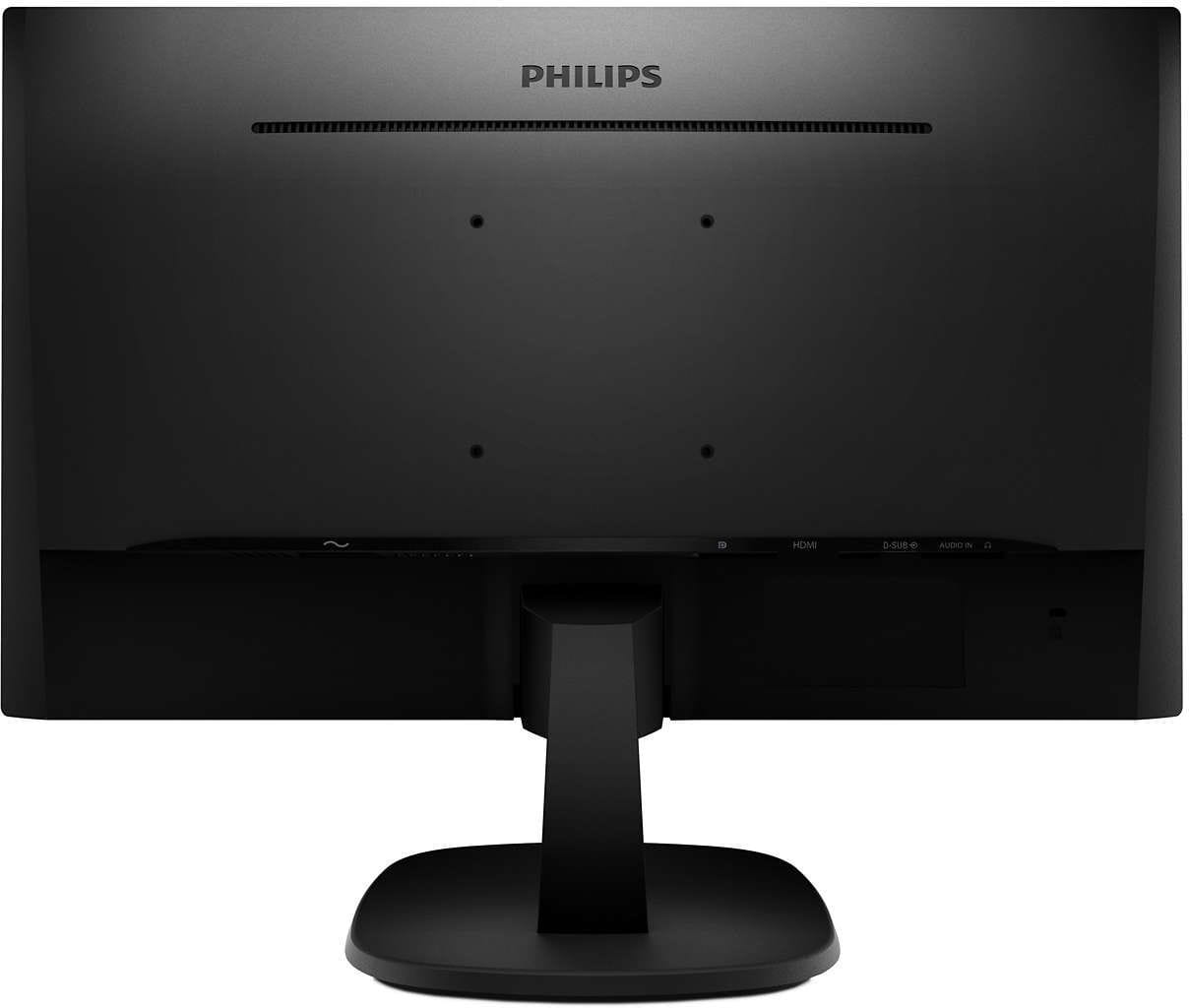 Monitor Philips 243V7QJABF / 23.8" IPS W-LED FullHD / 93 ppi / 5ms GTG / 250 cd/m / DCR 200 Mln:1 / 16.7M Colors / Black
