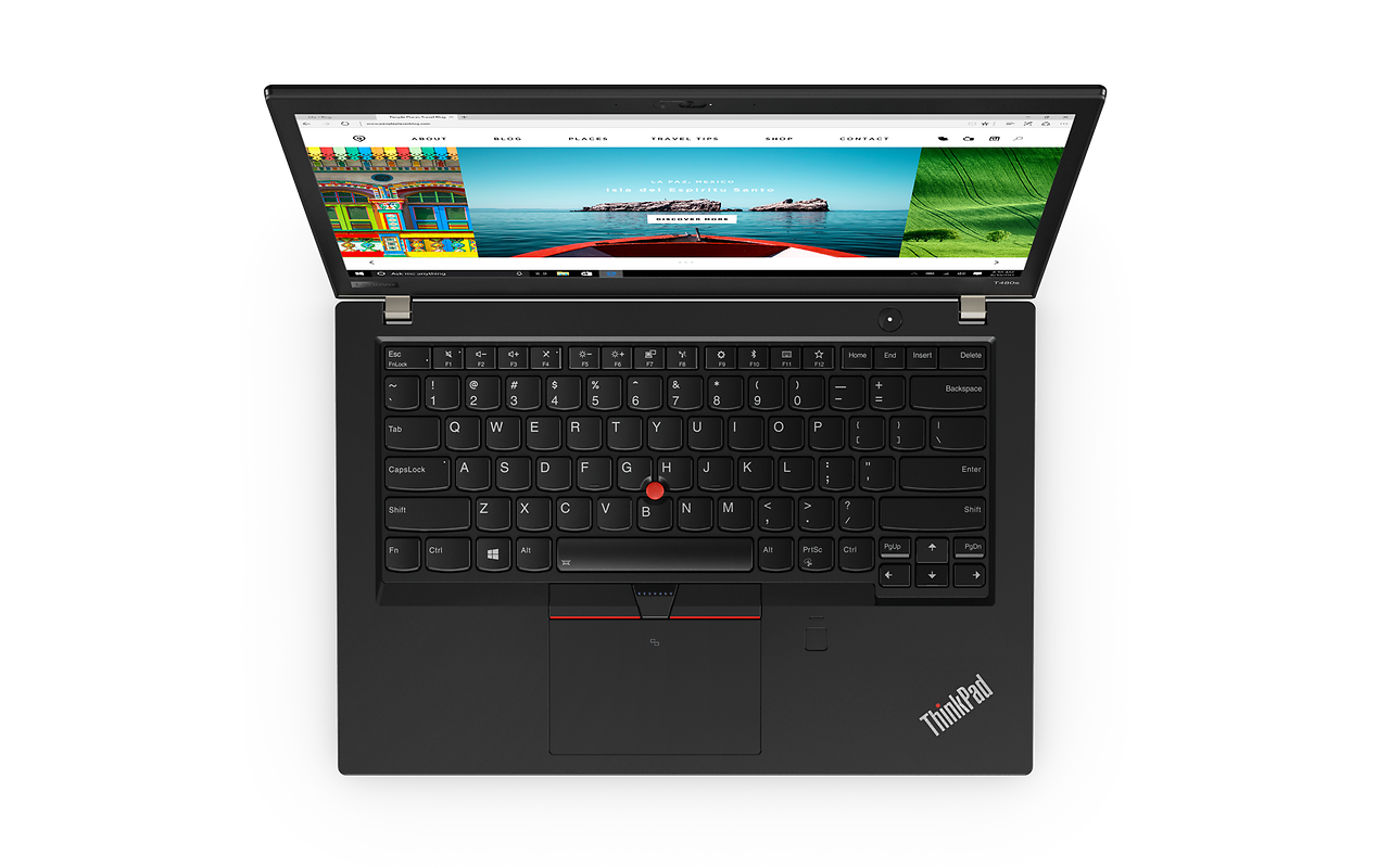 Laptop Lenovo ThinkPad T480 / 14.0" IPS FullHD / i7-8550U / 16Gb DDR4 / 512Gb M.2 NVME / Intel XMM 7262 LTE / HD Webcam + IR Camera / Fingerprint / Windows 10 Professional /