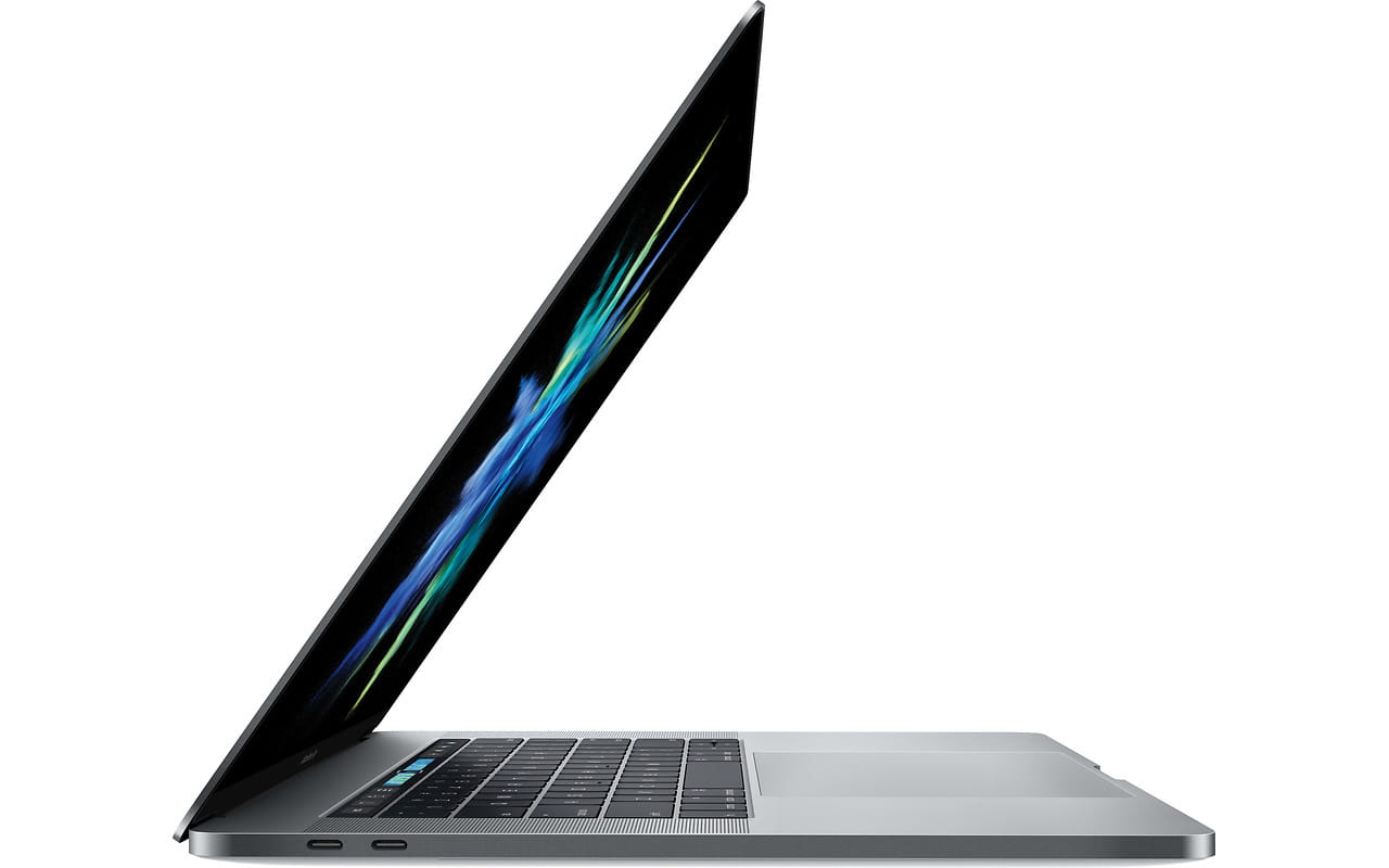 Laptop Apple MacBook Pro / Touch Bar / 15.4" Retina / Intel Core i7 / 16Gb RAM / 512Gb SSD / Radeon Pro 555 2Gb / Mac OS Sierra / MPTT2UA/A /