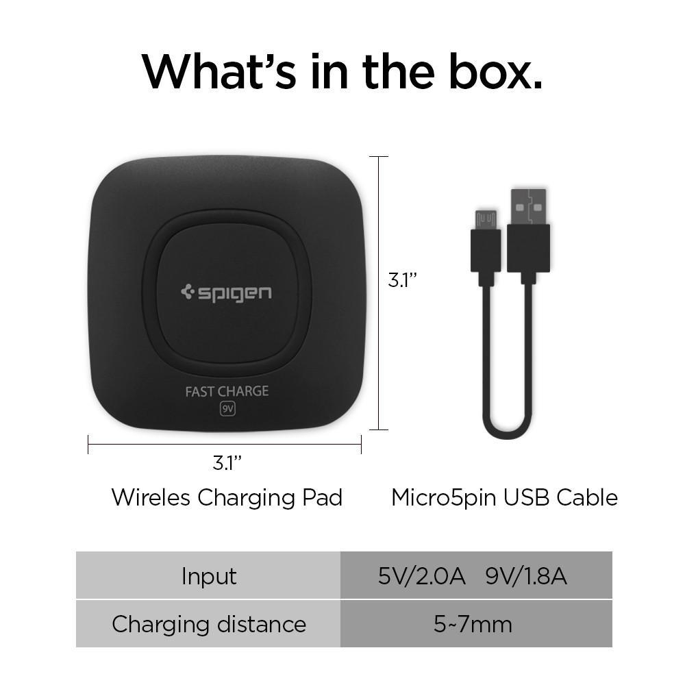 Spigen F301W / Wireless charger /