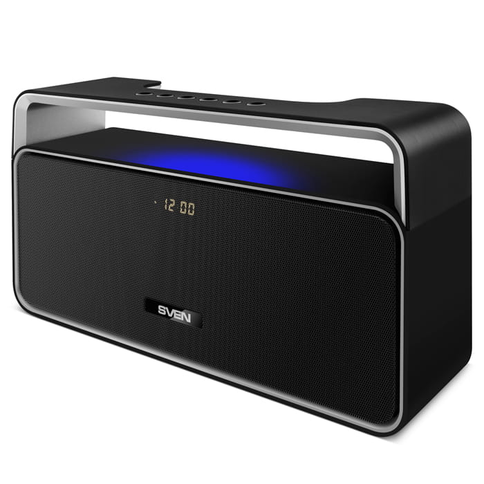 Speakers Sven PS-185 / 10W / Bluetooth / microSD / FM / AUX / Mic / 2000mA /