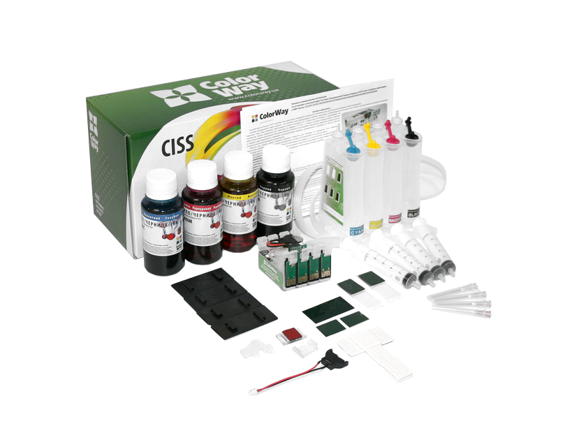 CISS ColorWay EP-T26 / Epson T26/T27/C91/TX106/TX109/TX117/TX119/CX4300