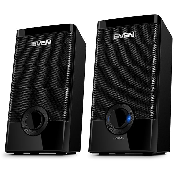 Speakers Sven 318 / 2.0 / 5W RMS / Black