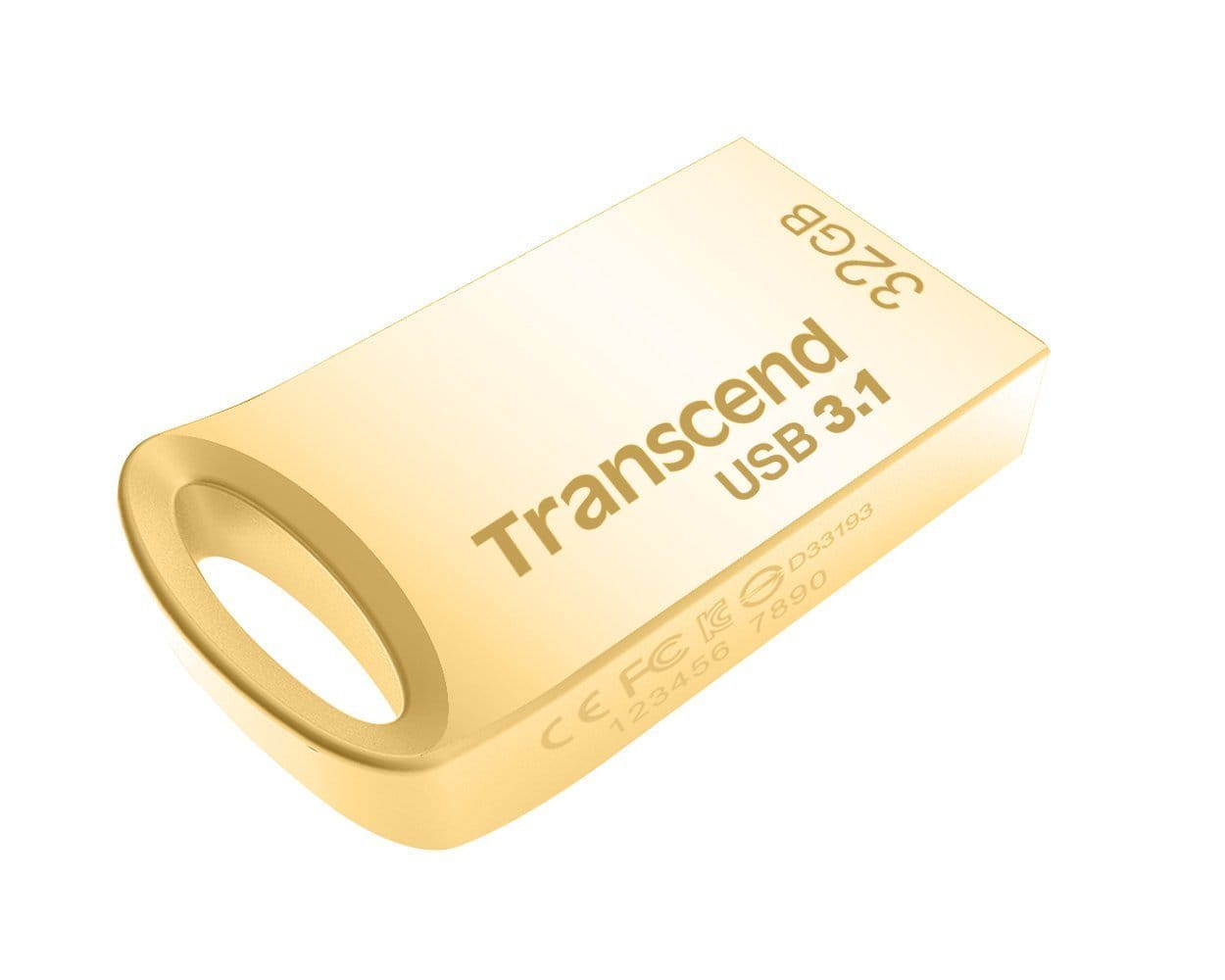 USB Transcend JetFlash 710  / 32Gb / Gold