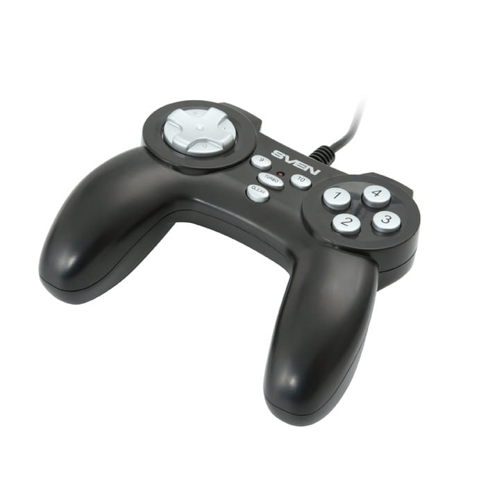 Gamepad Sven Scout / D-Pad / 12 buttons / USB / Black