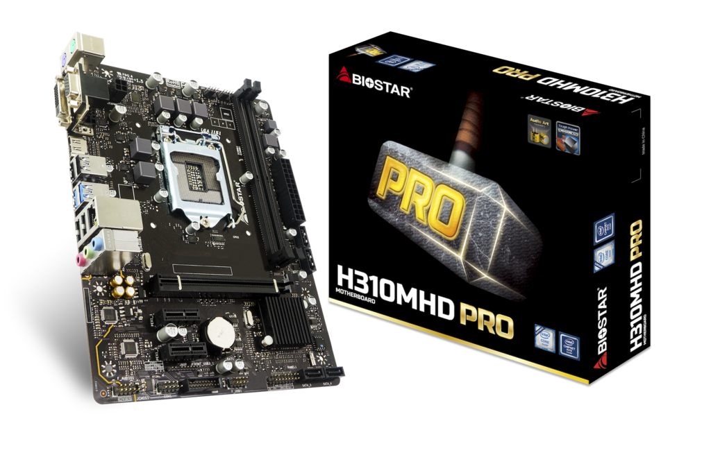 MB Biostar H310MHD PRO / Socket 1151 / DDR4 / Intel H310 / mATX