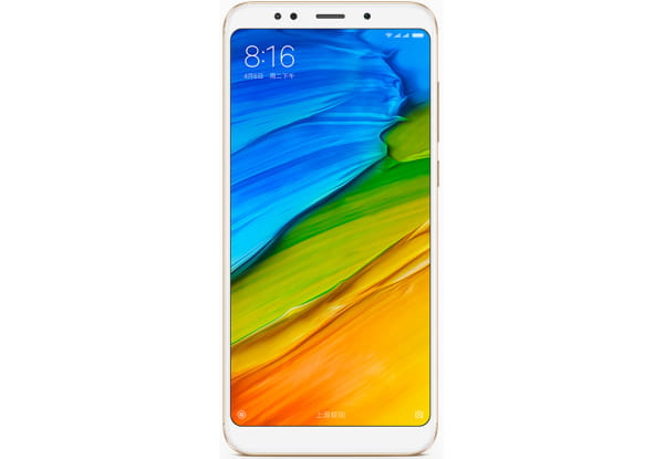 GSM Xiaomi Redmi 5 / 3Gb + 32Gb / DualSIM / 5.7" 720x1440 IPS 282ppi / Snapdragon 450 / 12MP + 5MP / 3300mAh /