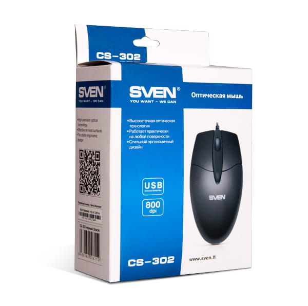 Sven CS-302 Black USB