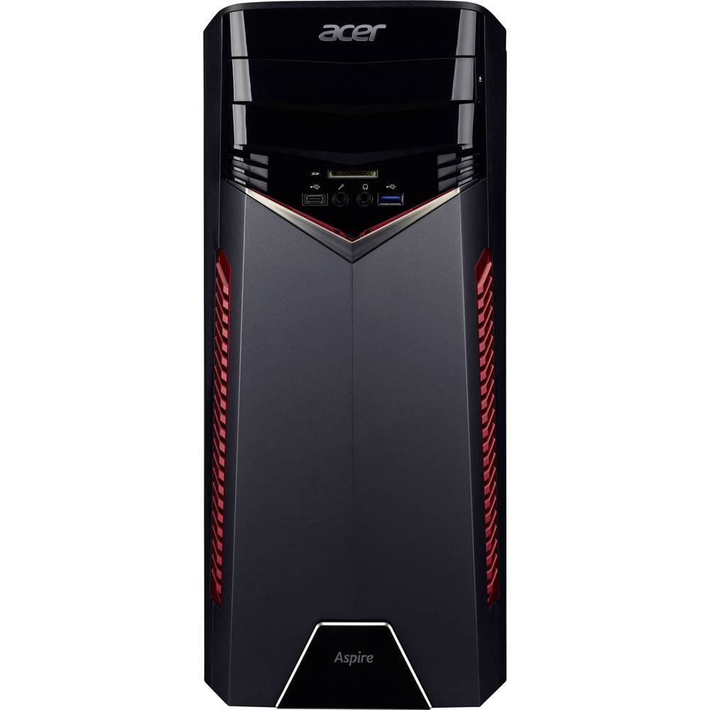 PC Acer Aspire GX-281 / AMD Ryzen 7 1700 / 16GB DDR4 / 256GB SSD + 2.0TB HDD / DVDRW / NVIDIA GTX1070 8GB Graphics / 500W PSU / Endless OS / DG.E0FME.010 /