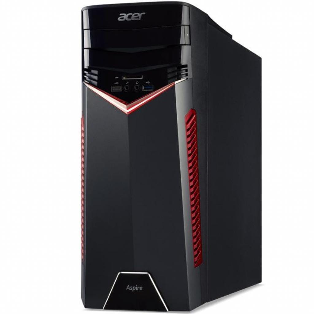 PC Acer Aspire GX-281 / AMD Ryzen 5 1600 / 8GB DDR4 / 256GB SSD + 2.0TB HDD / DVDRW / AMD RX-580 4GB Graphics / 500W PSU / Endless OS / DG.E0FME.009 /