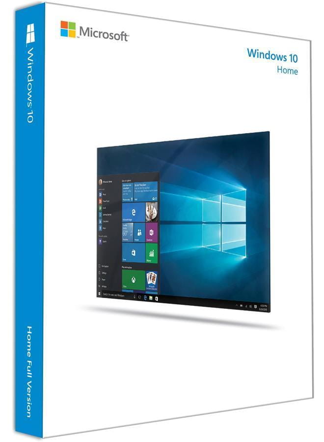 Microsoft Windows 10 Home / 32/64bit / USB RS / English