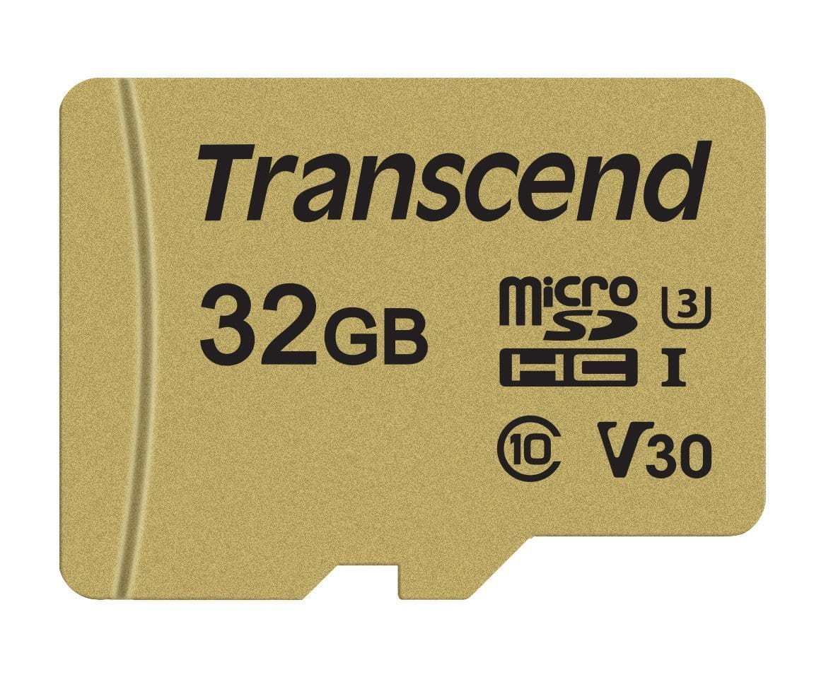 MicroSD Transcend 32GB / UHS-I U3 / SD adapter / MLC / TS32GUSD500S