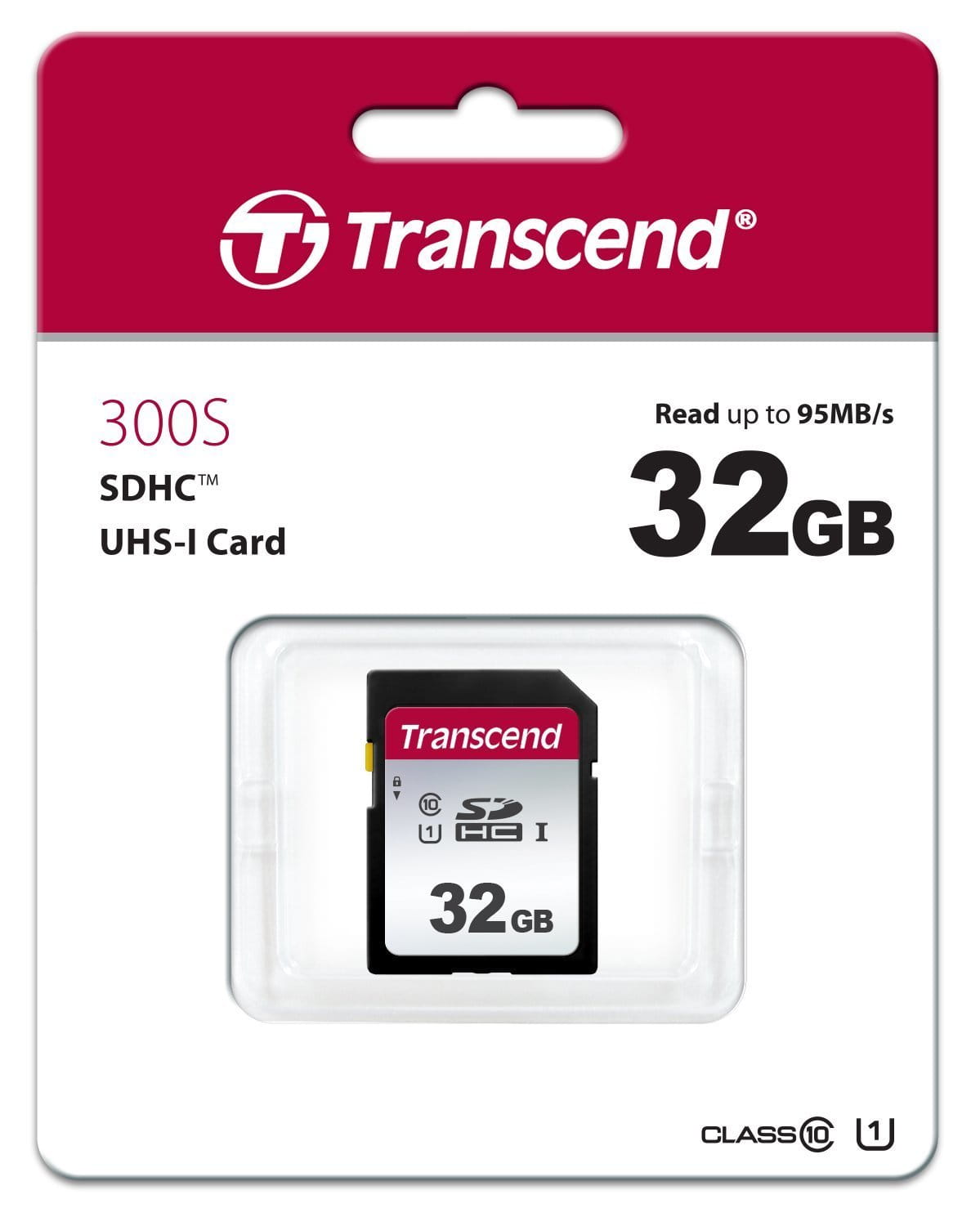 SDHC Transcend 300S / 32GB / UHS-I U1 / TS32GSDC300S