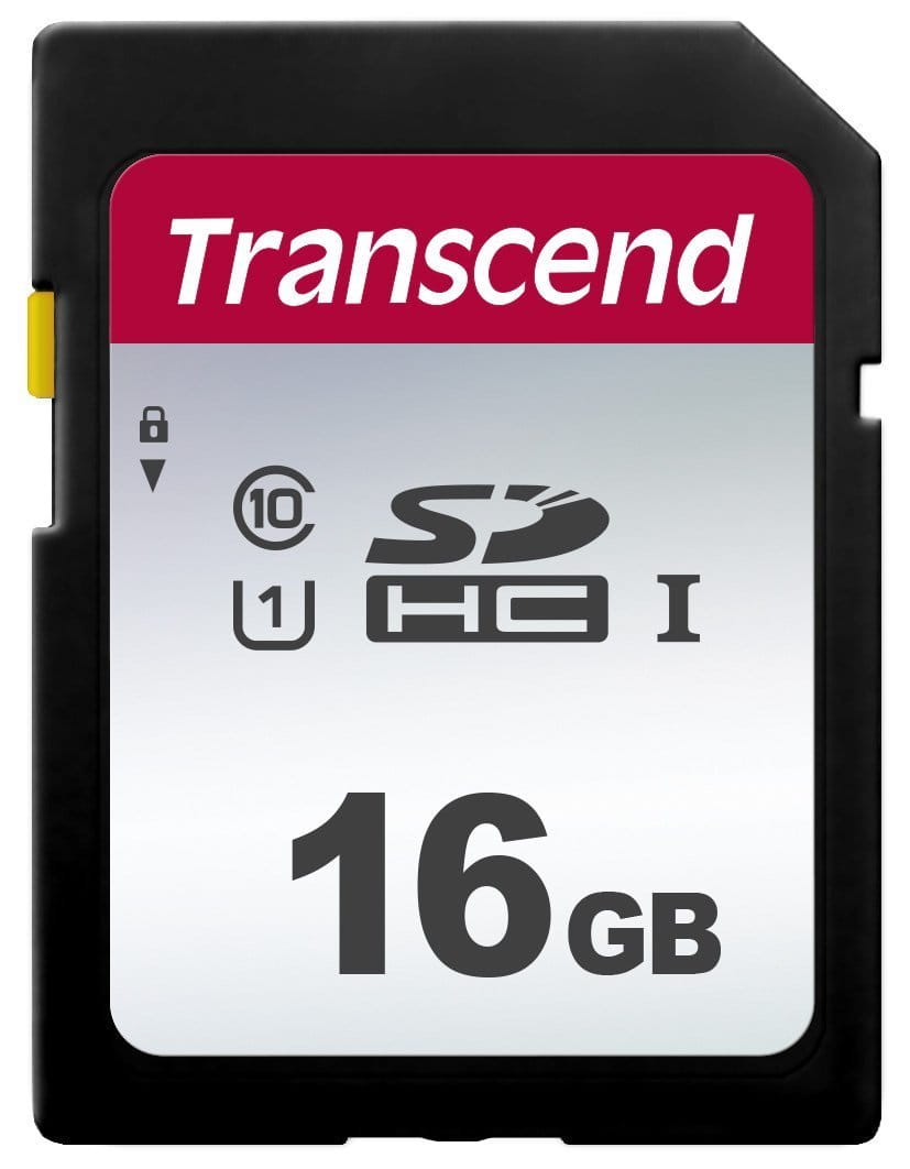 SDHC Transcend 300S / 16GB / UHS-I U1 / TS16GSDC300S
