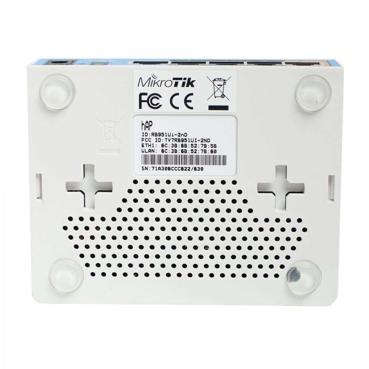 Wireless Router MikroTik RB951Ui-2nD / hAP