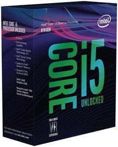 CPU Intel i5-8600 / S1151 / 14nm / 9MB Cache / Six Cores / Coffee Lake / 95W / Intel UHD Graphics /