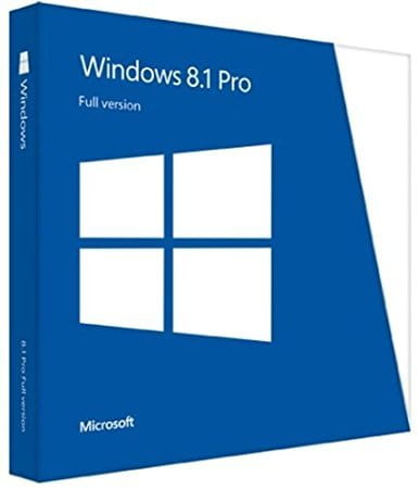 Microsoft Windows  8.1 Professional / 64bit / DSP OEI DVD /