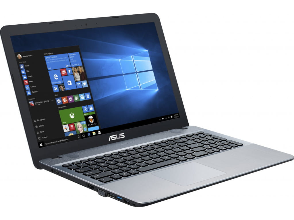 Laptop ASUS VivoBook X541NA / 15.6" HD 1366x768 / Pentium N4200 / 4Gb DDR3 / 1.0Tb HDD / Windows 10 Professional /