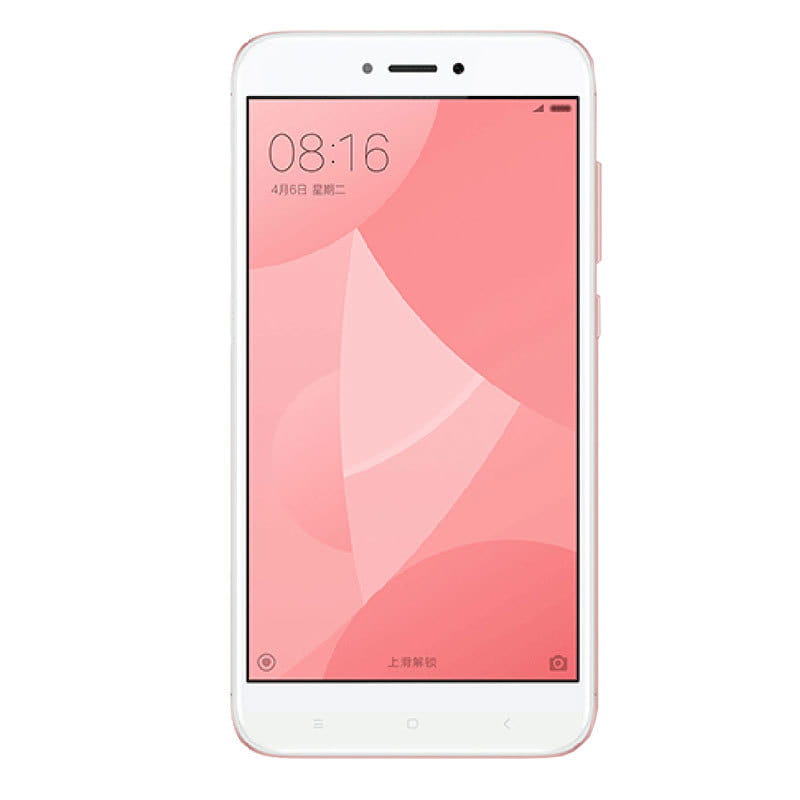 GSM Xiaomi Redmi 4X / 3Gb + 32Gb / DualSIM / 5.0" 1280x720 IPS / Snapdragon 435  / 13 Mp + 5 Mp / 4100 mAh / Pink
