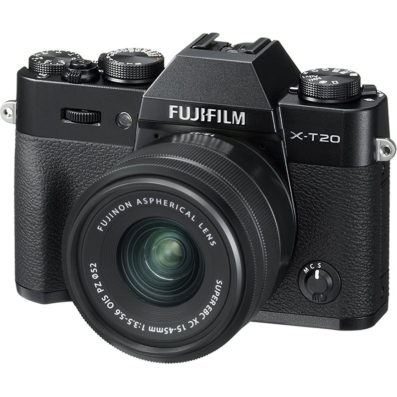 KIT Fujifilm X-T20 + XC15-45mm / F3.5-5.6 OIS PZ / Black