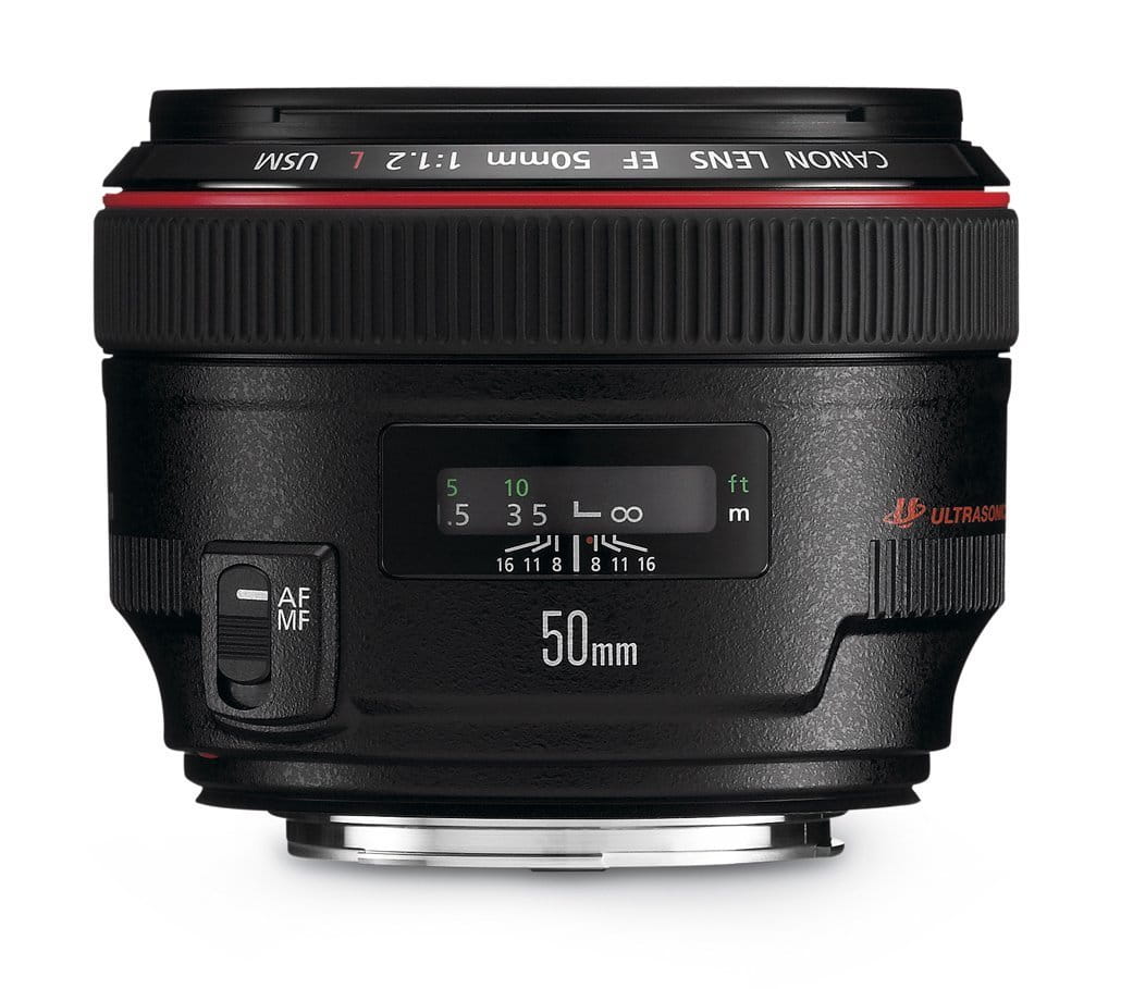 Zoom Canon EF 50 mm f/1.2 L USM