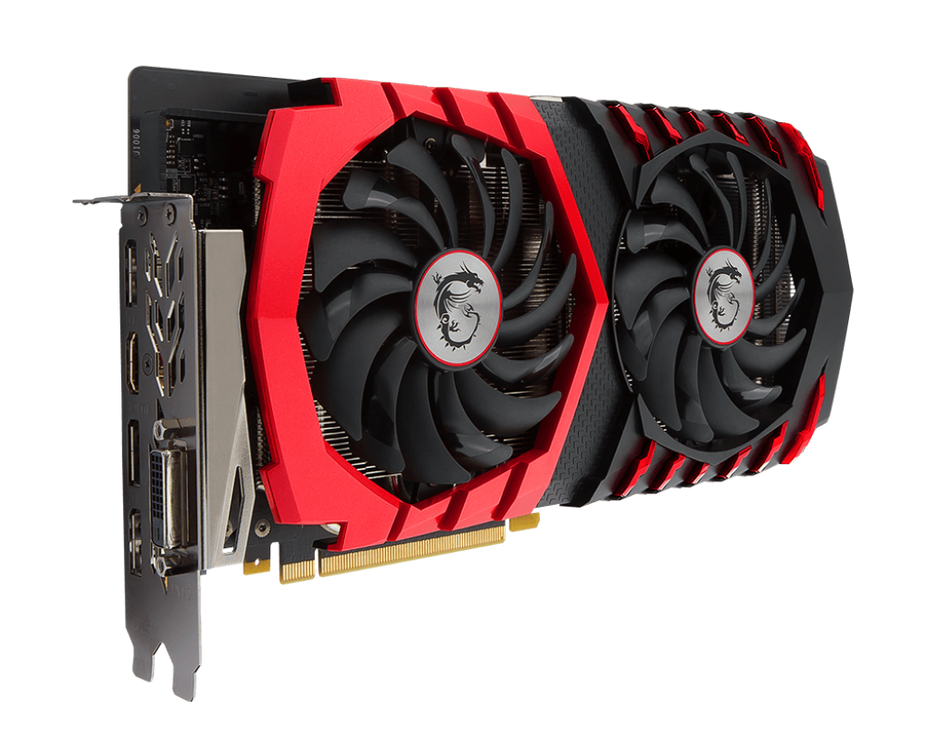 VGA MSI GeForce GTX 1060 GAMING X 6G / 6GB DDR5 / 192Bit / Dual fan - TWIN FROZR VI