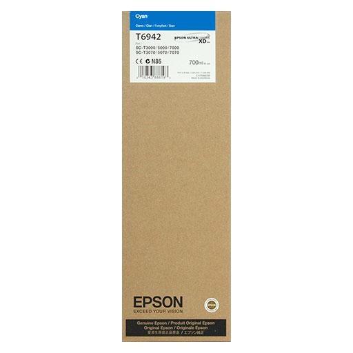Epson T694200, UltraChrome XD 700ml Cyan