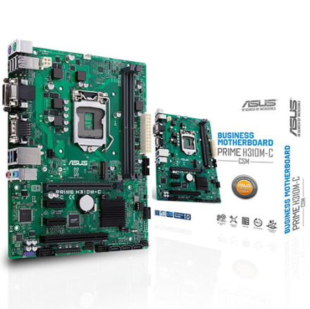 MB ASUS PRIME H310M-C / S1151 / Intel H310 / Dual 2xDDR4-2666 / mATX