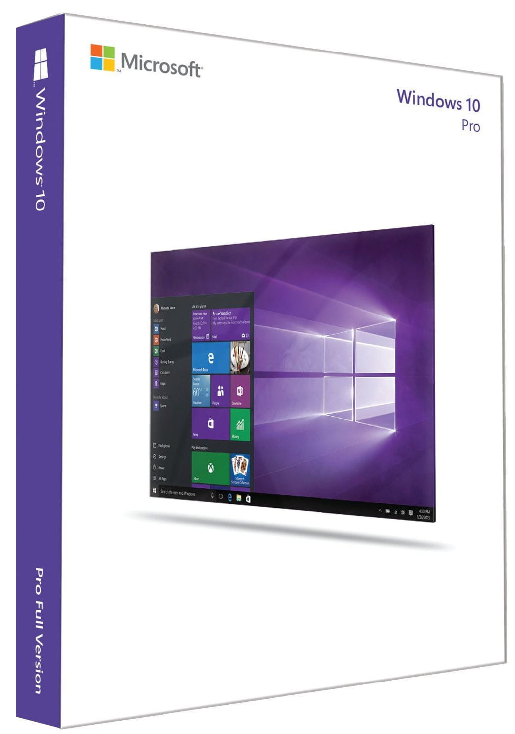 Microsoft Windows 10 Professional GGK / 32bit / DVD /