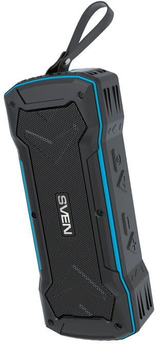 Speakers Sven PS-220 / 10W / Bluetooth / FM / USB / microSD / 1200mAh / Blue
