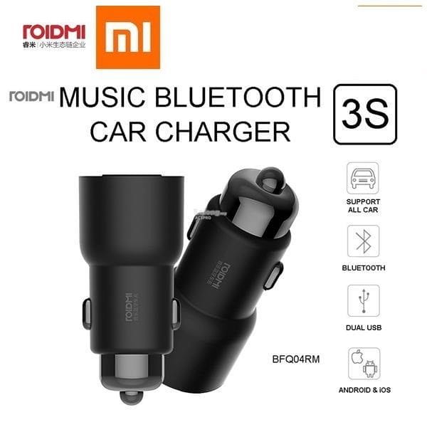 Xiaomi Mi Roidmi 3S / Car Charger / FM Transmiter / Black