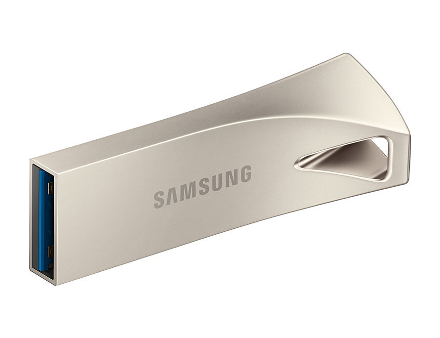 USB3.1 Samsung Bar Plus / 128GB / Metal Case / MUF-128BE / Silver