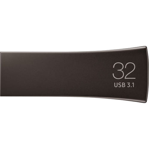 USB Samsung Bar Plus / 32GB / USB3.1 / Metal Case / MUF-32BE / Black
