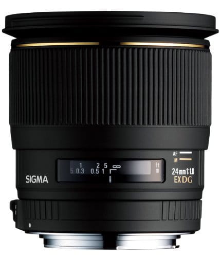 Prime Lens Sigma AF 24mm f/1.8 EX DG / ASPHERICAL MACRO /