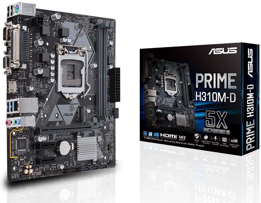 MB ASUS PRIME H310M-D / S1151 / Intel H310 / mATX