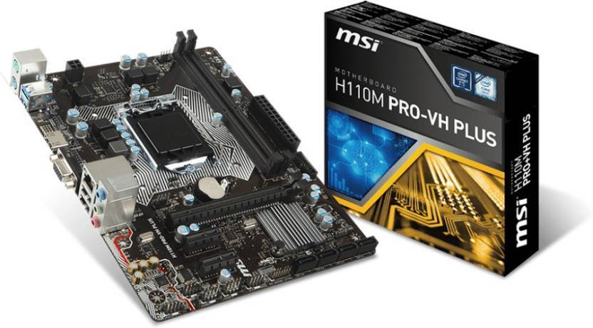 MB MSI H110M PRO-VH PLUS / Socket 1151 / Intel H110 / Dual 2xDDR4-2133