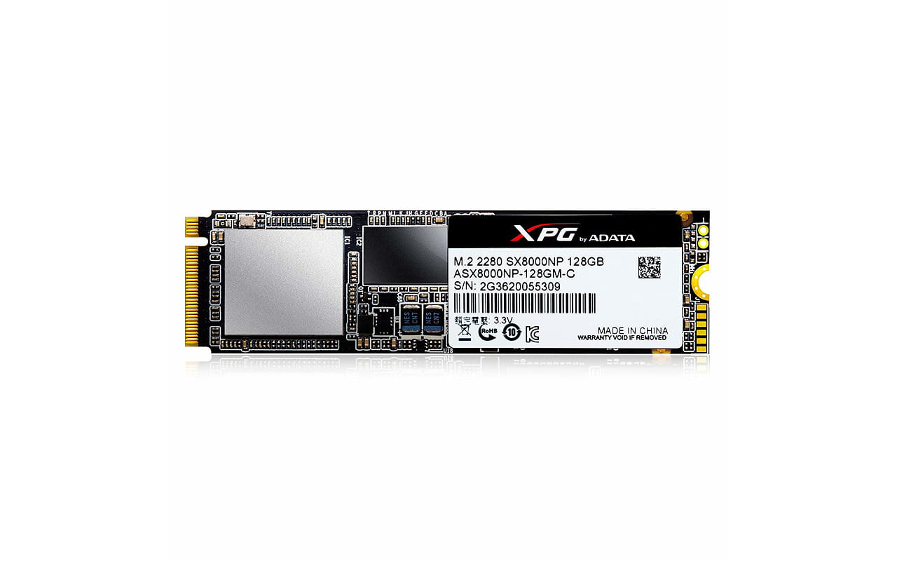 SSD ADATA XPG SX8000 / 128GB / M.2 / 3D MLC / SMI Controller / ASX8000NPC-128GM-C