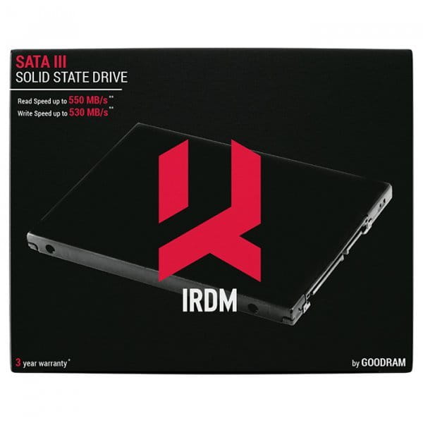 SSD GOODRAM IRDM / 120GB / 2.5" / SATA / Phison PS3111-S11 / NAND MLC / IR-SSDPR-S25A-120