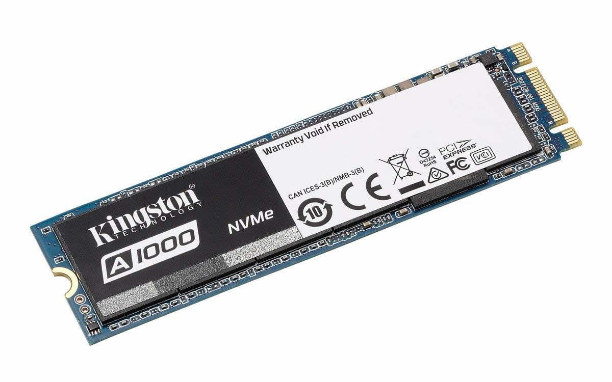 M.2 NVMe SSD Kingston A1000 / 480Gb / SA1000M8/480G /