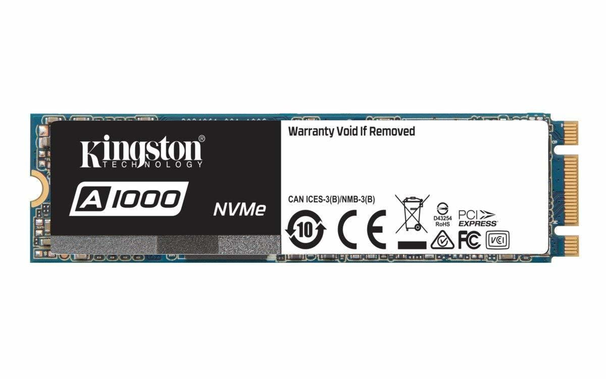 M.2 NVMe SSD Kingston A1000 / 480Gb / SA1000M8/480G /