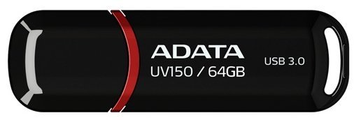 USB3.1 ADATA DashDrive UV150 / 64Gb / Black