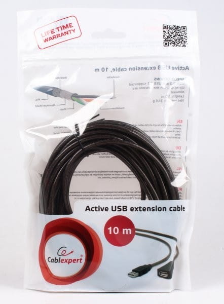 Cable Gembird UAE-01-10M / 10M / Active / Black