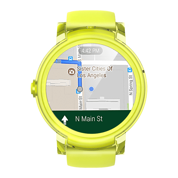 Ticwatch E by Mobvoi / 1.4" OLED Touch Display / 512MB / 4GB / Wear OS by Google / Yellow