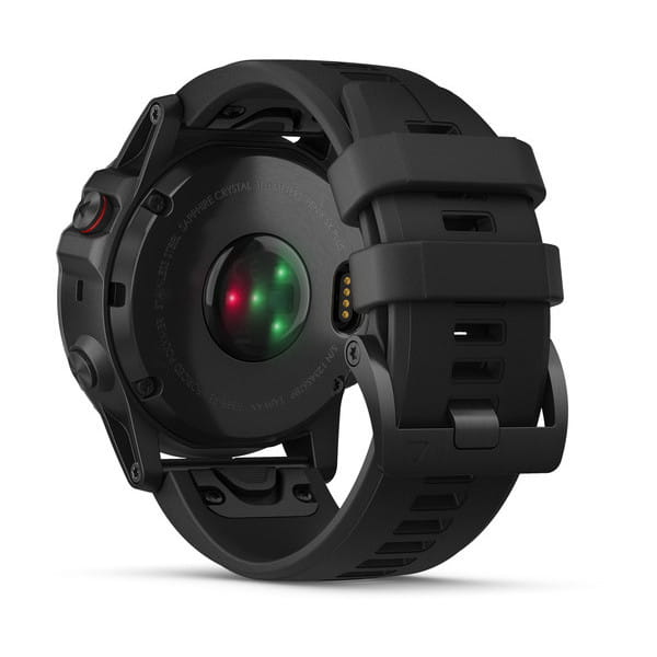 Garmin Fenix 5X Plus / Sapphire Black with black band / 010-01989-01 /